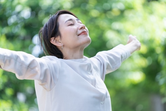 元気な４０代女性